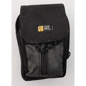 Case Logic Camera Pouch Unisex Small Black Good Belt Loop Utility Travel Case